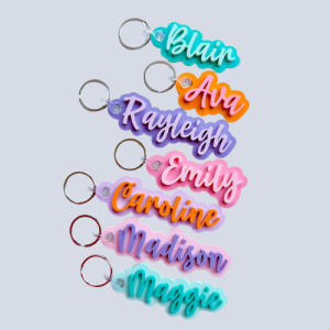 3D Keychains